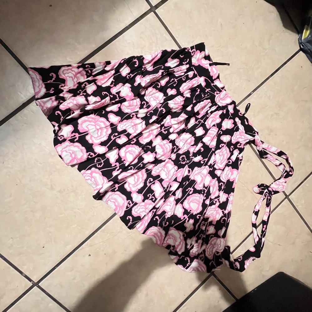 Japanese cherry blossom Prada skirt